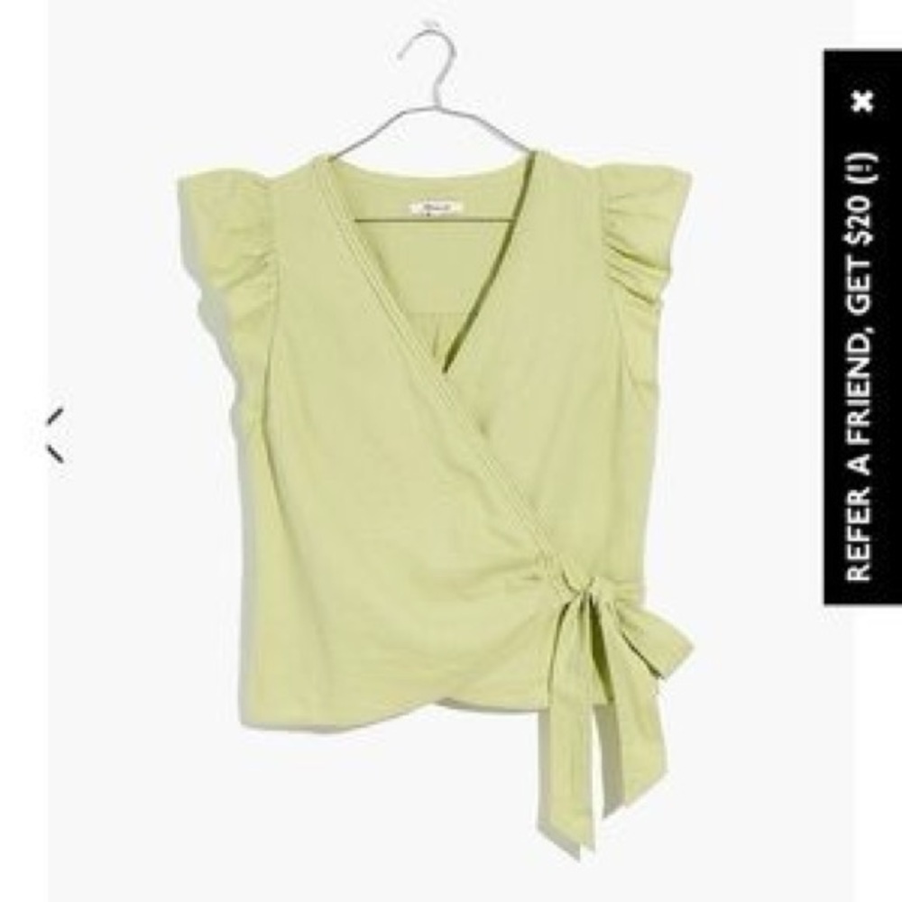 Madewell wrap top